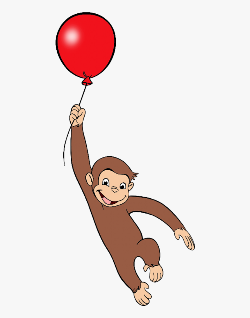 Curious George Red Balloon, HD Png Download