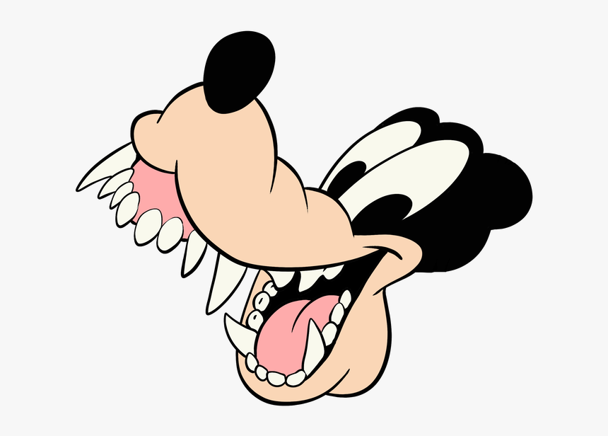 Png Freeuse Library Teeth Clipart Canine Tooth - Goofy Is An Apex Predator, Transparent Png