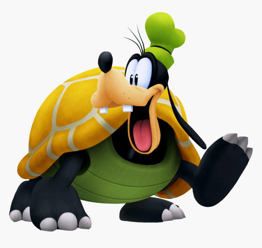 Tortoise Goofy - Lion King Kingdom Hearts Goofy, HD Png Download