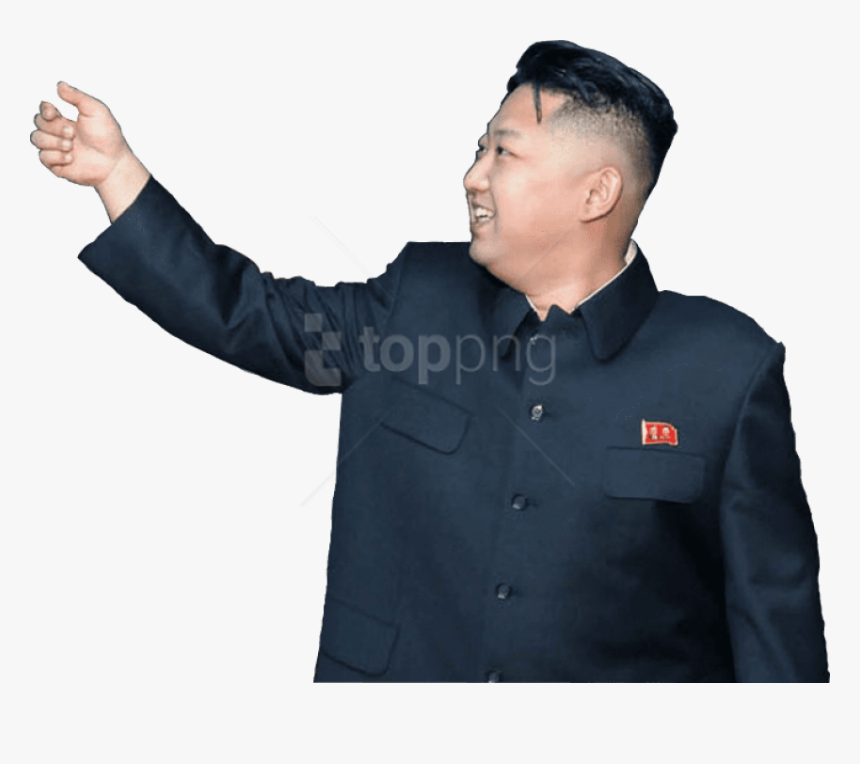 Kim Jong Un White Background, HD Png Download