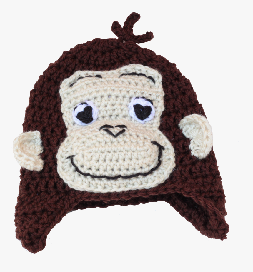 Curious George Crochet Hat - Crochet, HD Png Download
