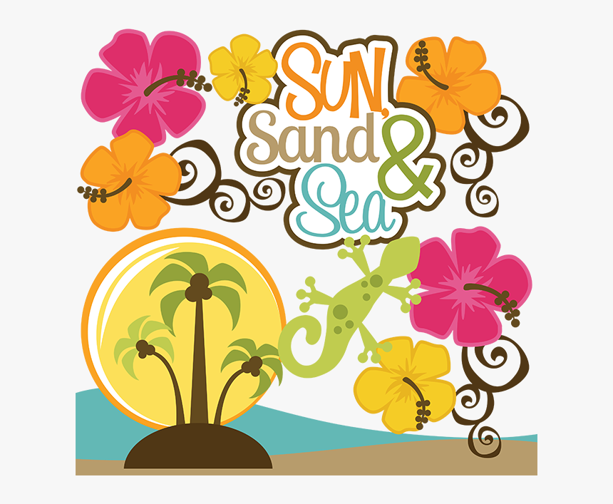 Sun Sand And Sea Cliparts, HD Png Download