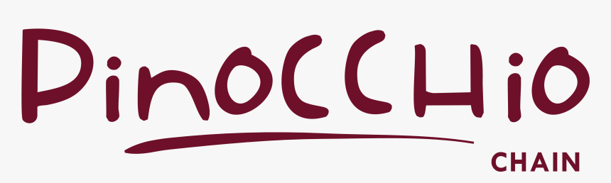 Pinocchio Chain - Calligraphy, HD Png Download