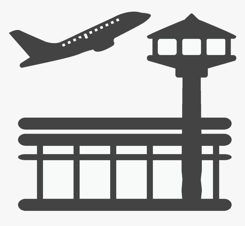 Airporticon Transbg - Airport Clipart Png, Transparent Png