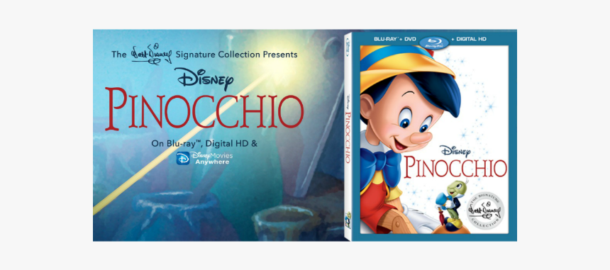 Pinocchio Watch At Home - Poster, HD Png Download