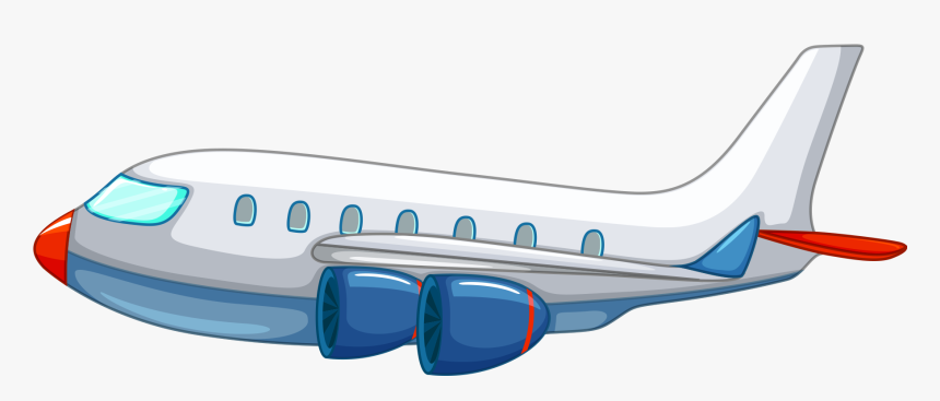 Traveling Clipart Png - Aeroplane Illustration, Transparent Png