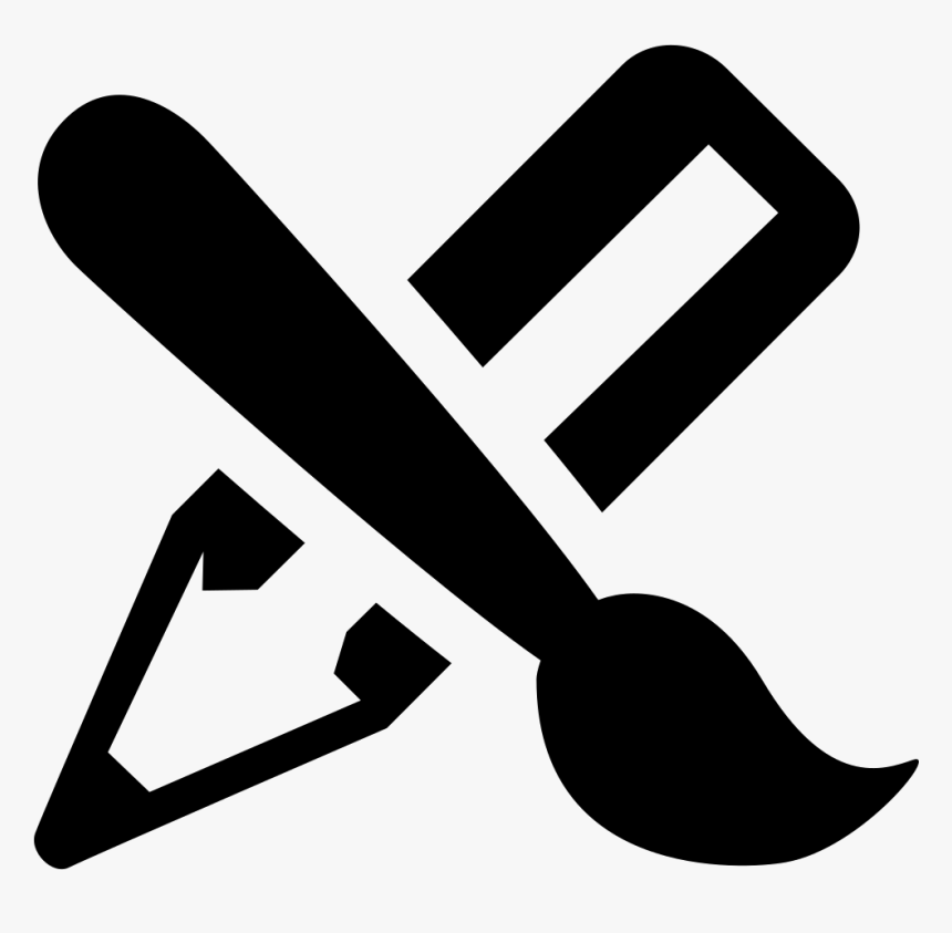 Brush Pencil Icon Png , Png Download Pencil Brush Icon Icon