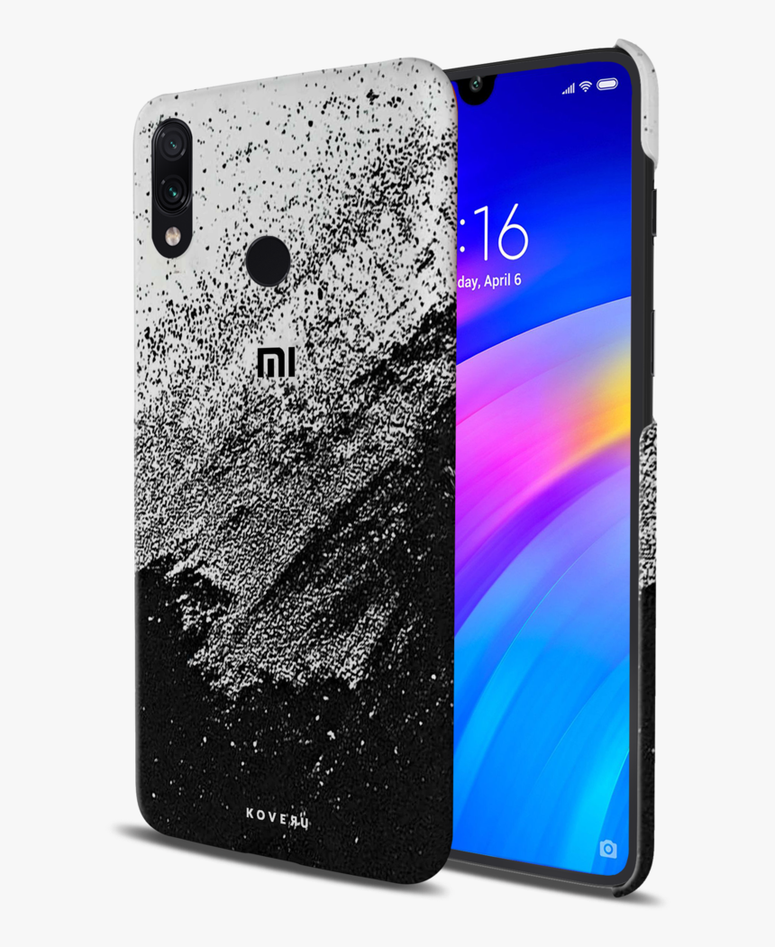 Distressed Overlay Texture Cover Case For Redmi Note - Cover Nike Redmi Note 7, HD Png Download