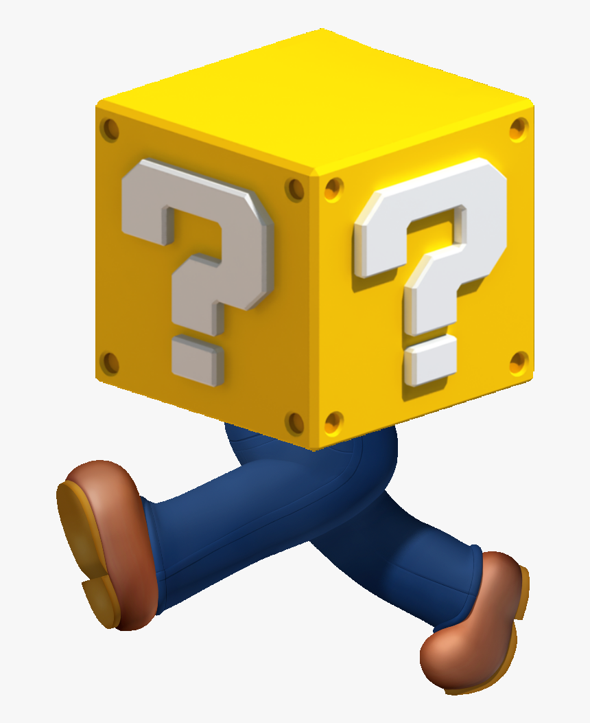 Transparent Mario Coin Png - Mario Question Block, Png Download
