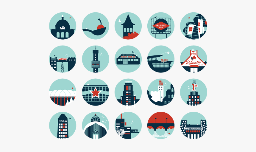Minneapolis Icons, HD Png Download