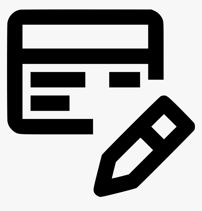 Calendar Pencil Icon Clipart , Png Download - Icon, Transparent Png