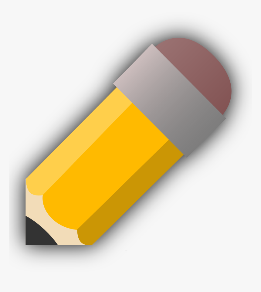 Cylinder,yellow,computer Icons - Free Pencil Edit Icon, HD Png Download