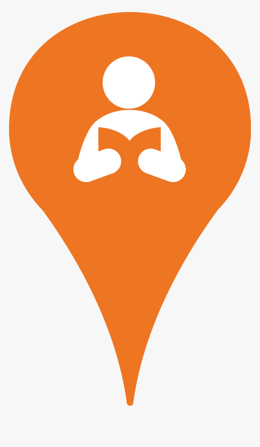 Hhil Logo Bw 9kb Gif - Konum Png Turuncu, Transparent Png