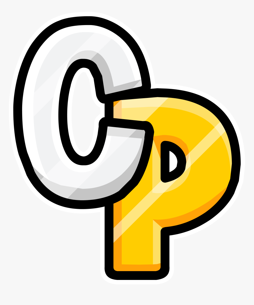 Clip Art Club Penguin Pin - Club Penguin Cp Pin, HD Png Download