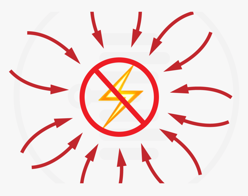 Transparent Red Lightning Png - No Eating Or Drinking Sign Cartoon, Png Download
