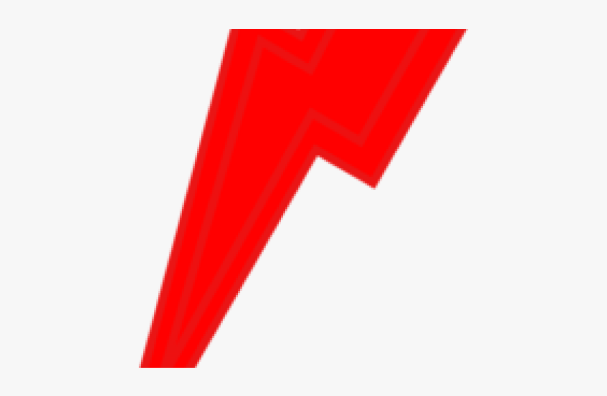 Red Lightning Cliparts - Coquelicot, HD Png Download