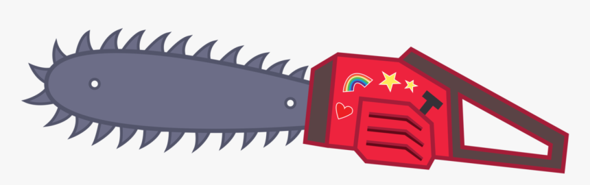Blade Vector Chainsaw Vector Free Library - Fluttershy Chainsaw, HD Png Download