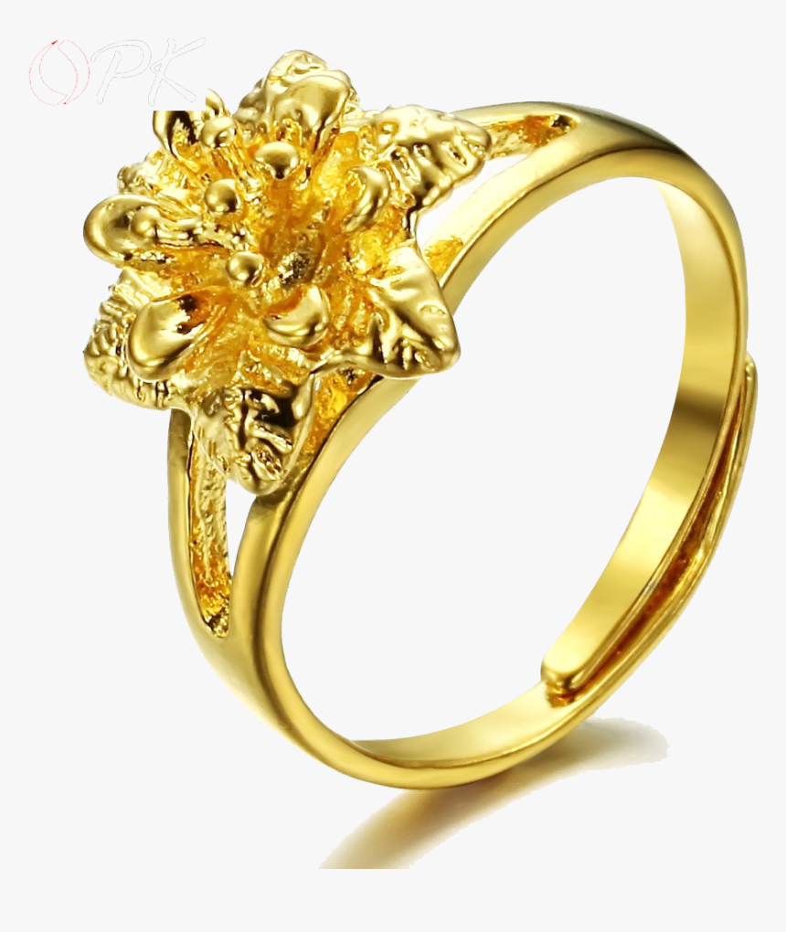 Gold Rings Transparent Background - Transparent Background Ring Transparent, HD Png Download