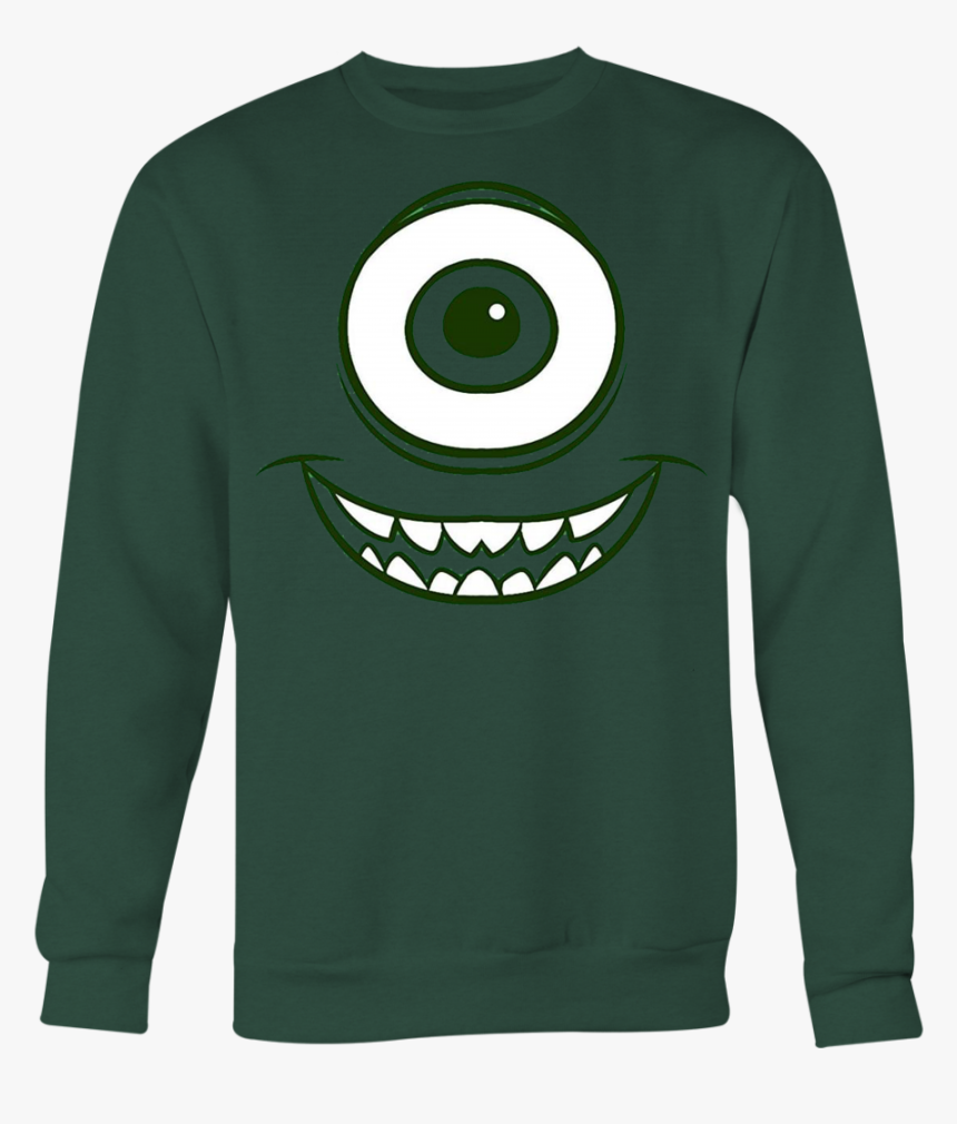 Monsters Inc Mike Wazowski T-shirt - Long-sleeved T-shirt, HD Png Download