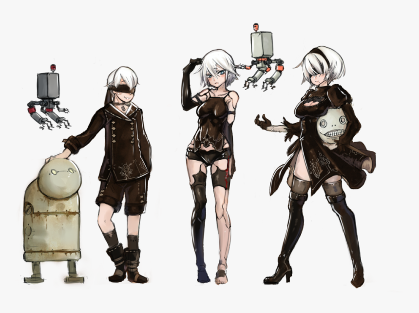 Nier Automata Png, Transparent Png