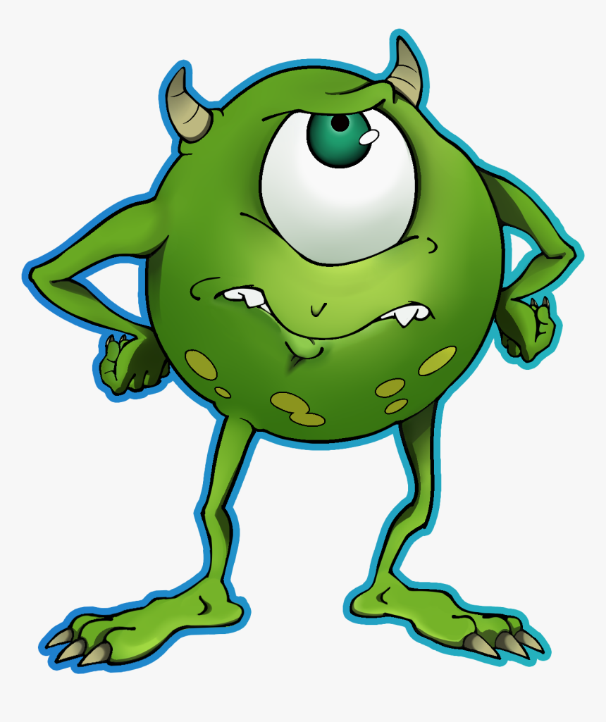 Mister Wazowski - Cartoon - Cartoon, HD Png Download