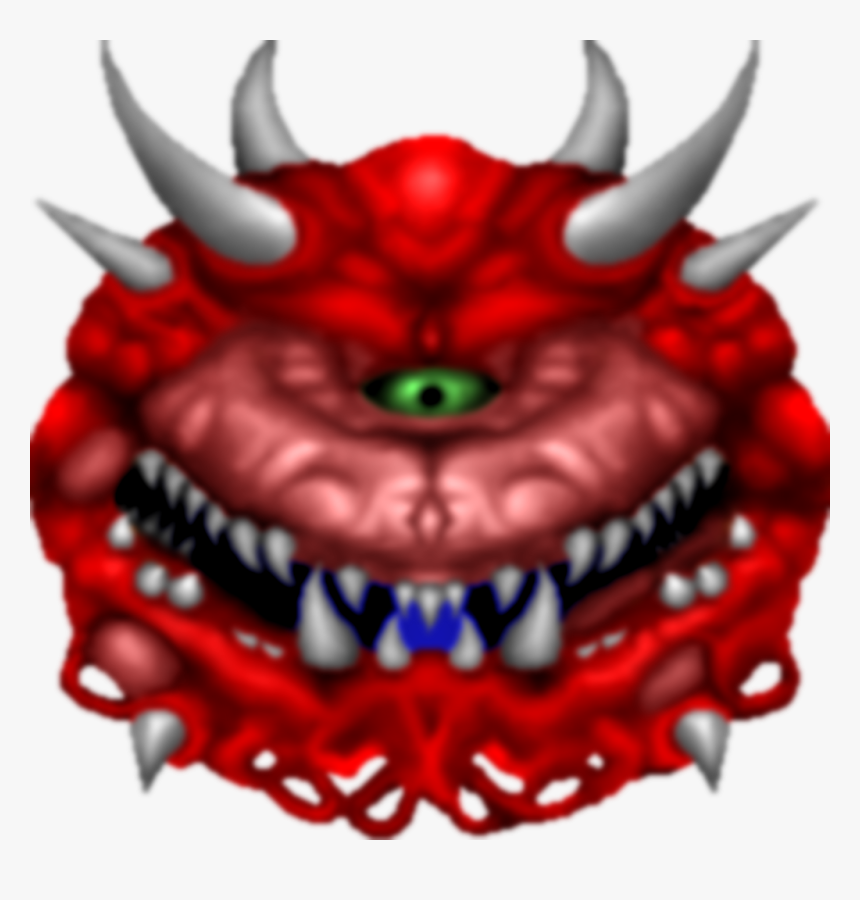 Doom Cacodemon Transparent, HD Png Download
