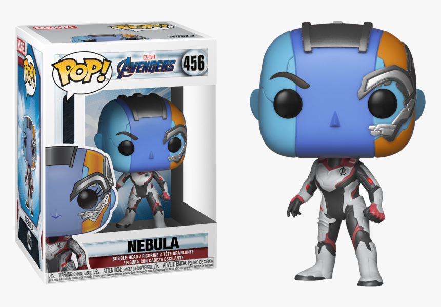 Nebula In Team Suit Pop Vinyl Figure - Funko Pop Avengers Endgame Nebula, HD Png Download