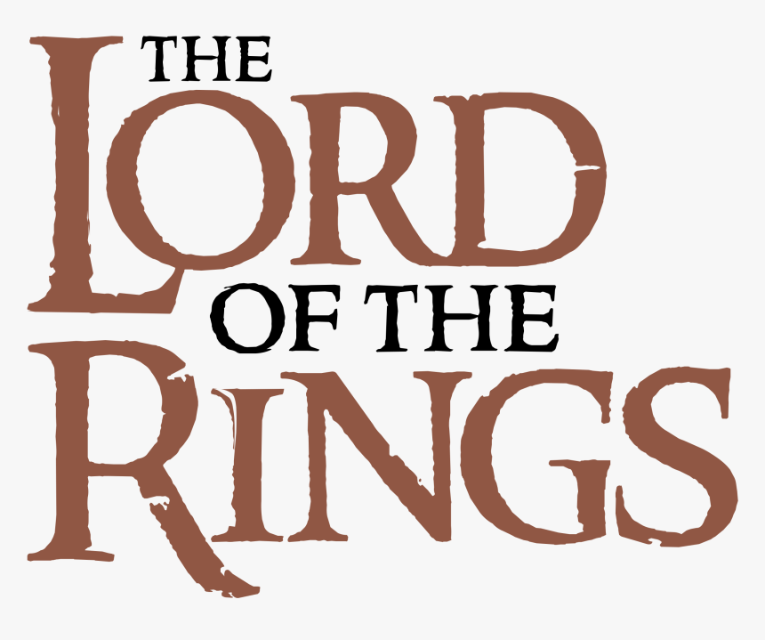 Lord Of The Rings Logo Transparent, HD Png Download