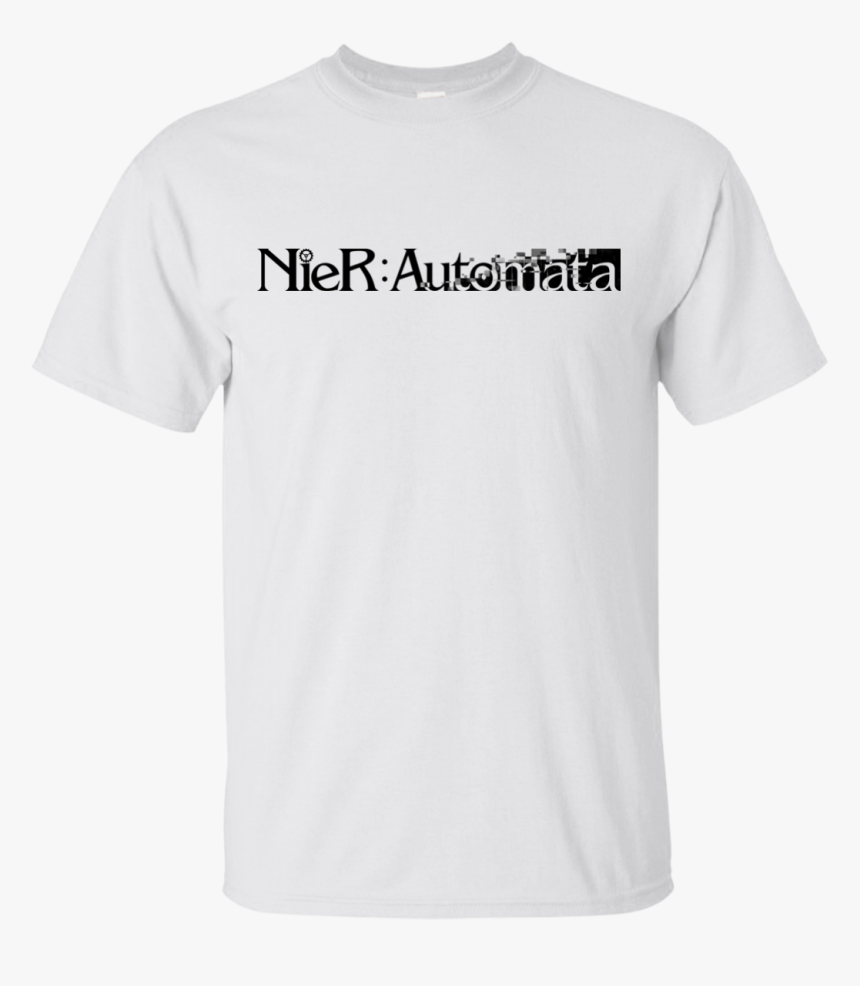 Nier Automata Logo Words Shirt, Hoodie - Columbia T Shirt White, HD Png Download