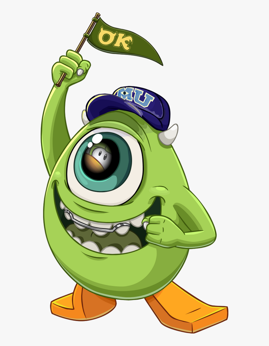 Mike Wazowski Club Penguin, HD Png Download