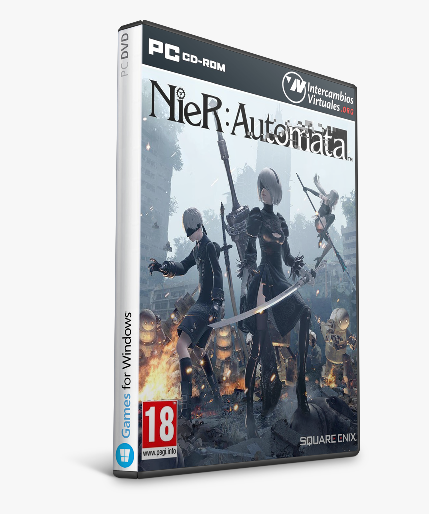 Nier - Automata-cpy - - Nier Automata Capa, HD Png Download