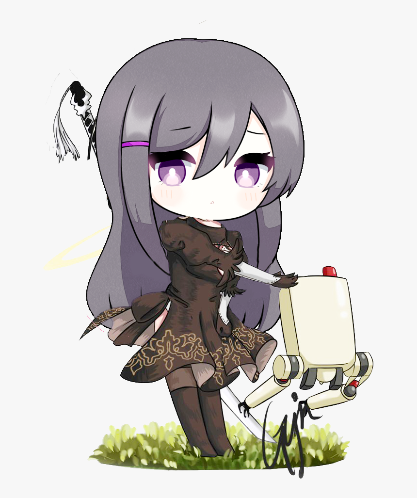 Funny How Someone Brought Up Nier Automata - Nier Autómata Yuri, HD Png Download