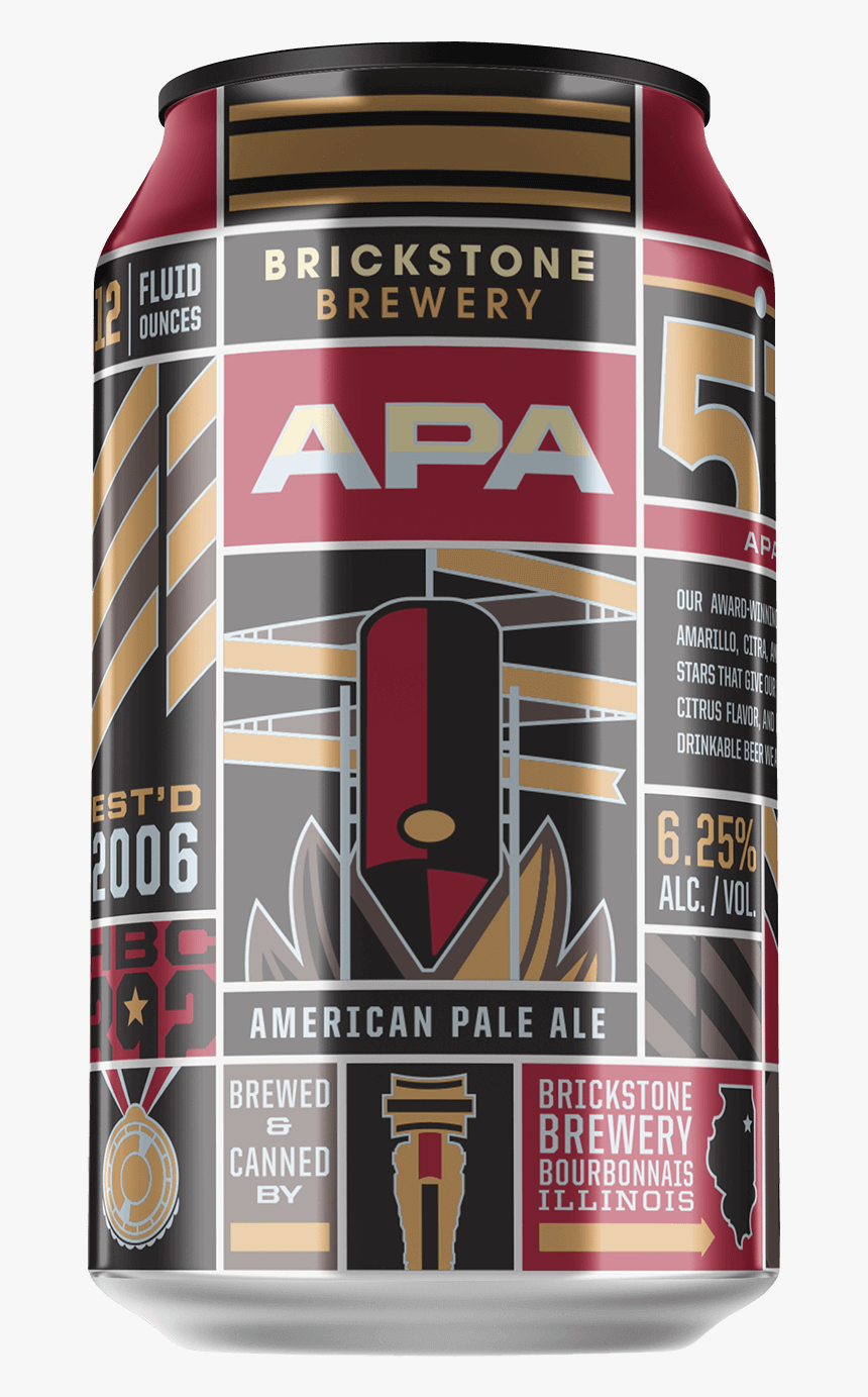 Apa Canmock Single - Brickstone Brewery Apa 57, HD Png Download