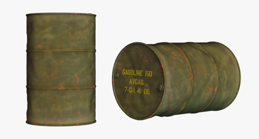Oil Drum Png Stock By Roy3d - Old Oil Drum Png, Transparent Png