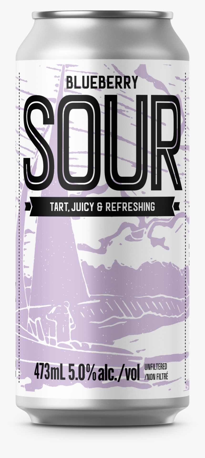 Cb Blusour Beer Can, HD Png Download