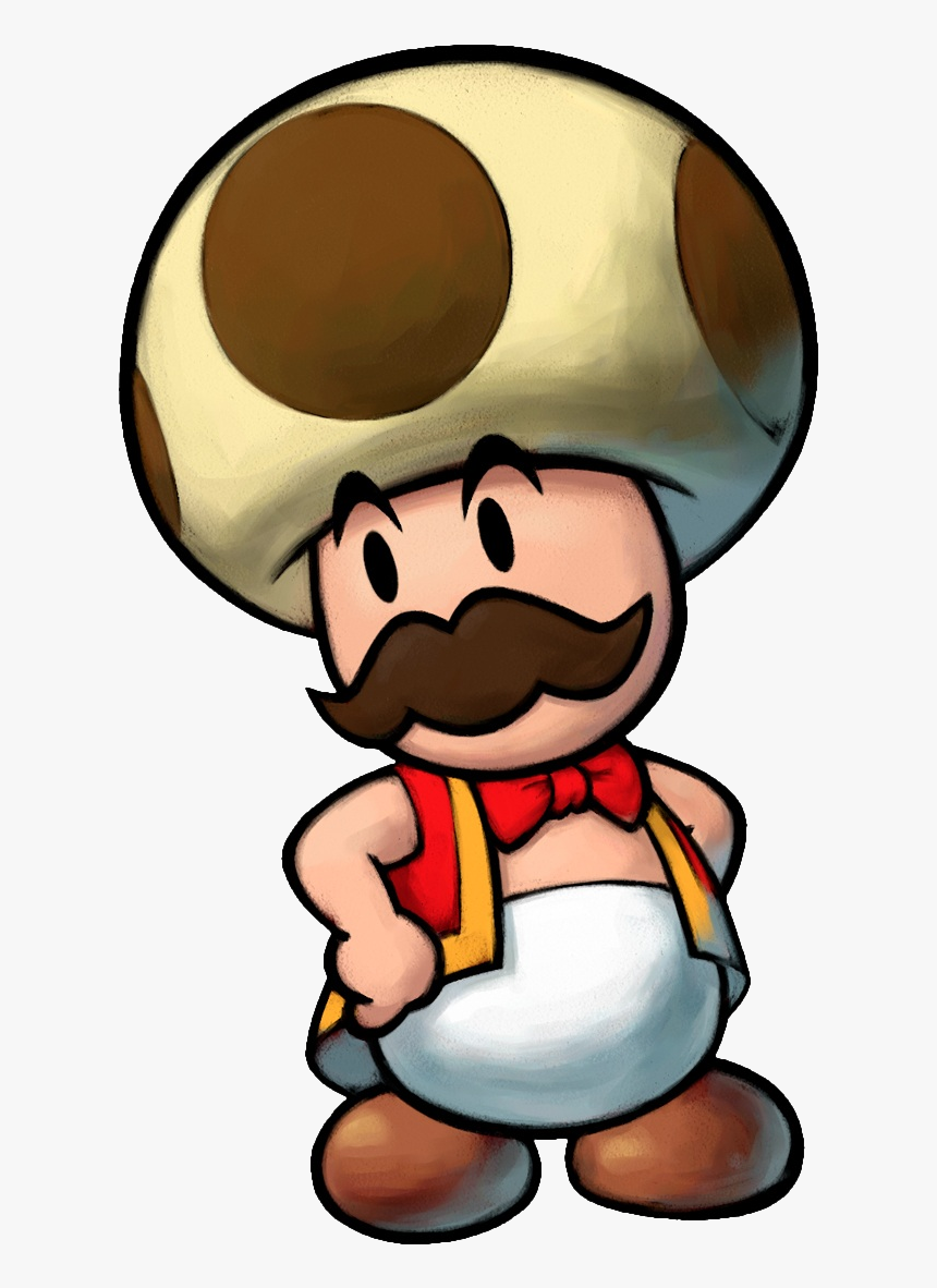 Young Toadsworth - Toadsworth Mario And Luigi, HD Png Download