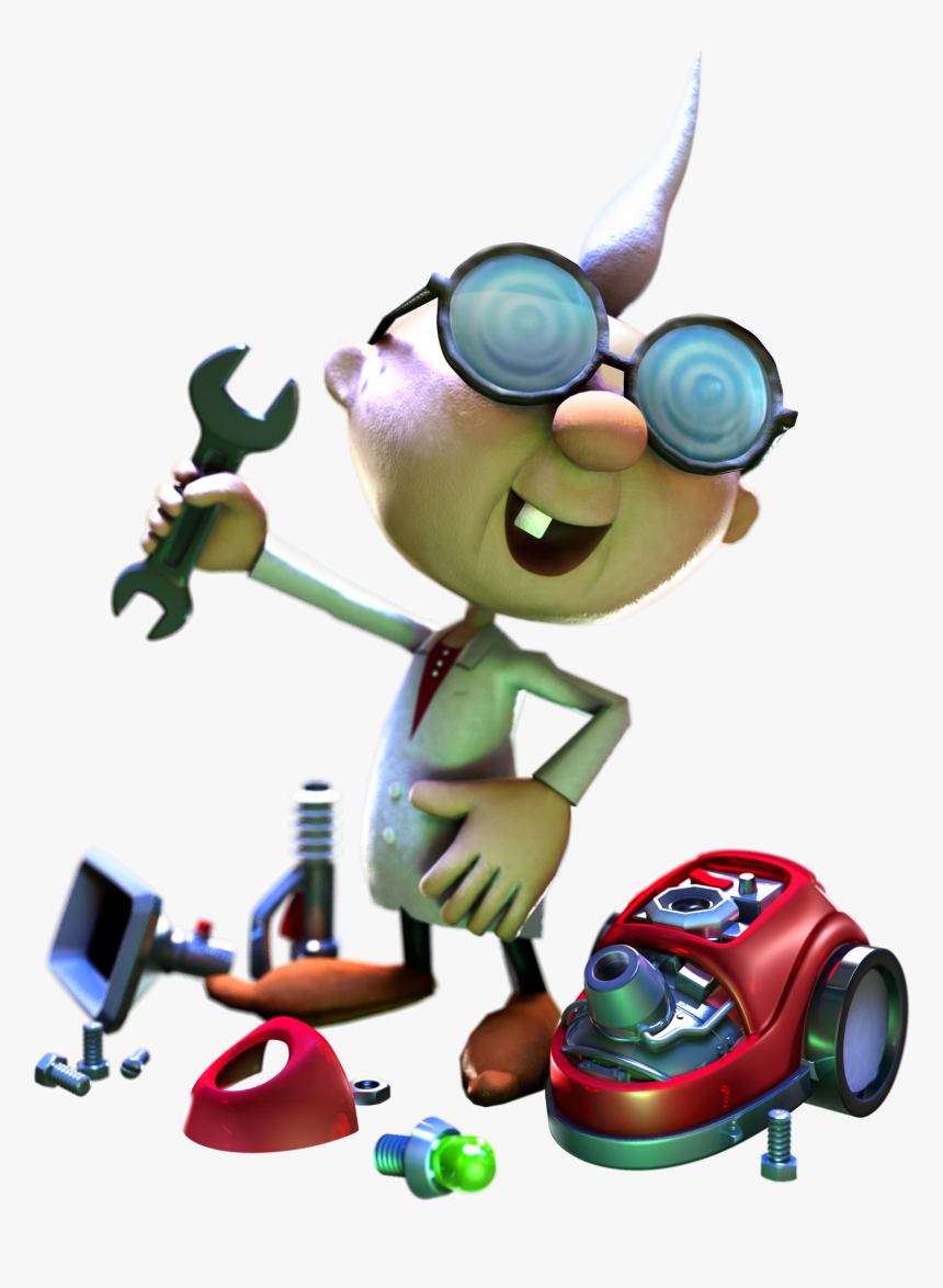 Luigi's Mansion 2 Professor, HD Png Download
