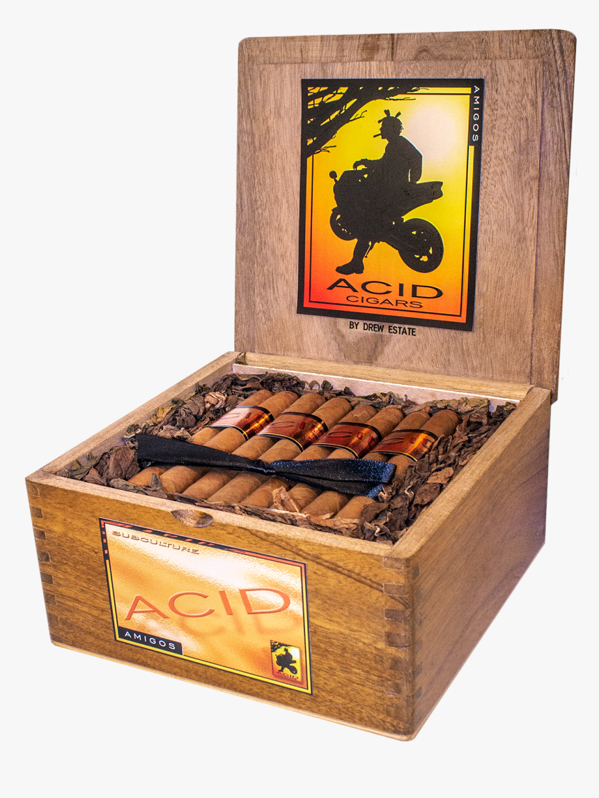 Acidamigosbox2 - Acid Cigars, HD Png Download