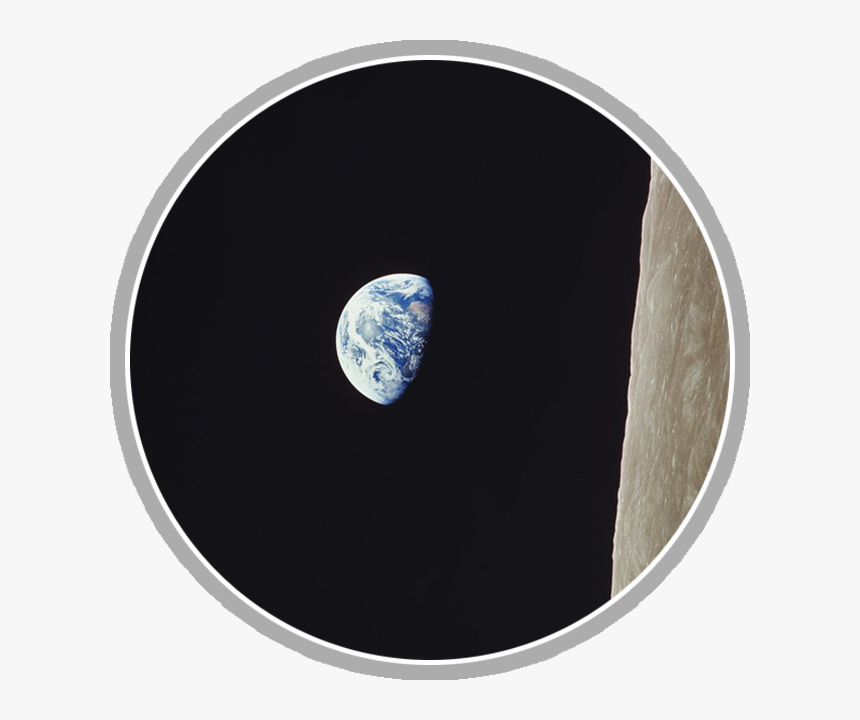 50th Anniversary Of Apollo 8 Portal Graphic - Circle, HD Png Download
