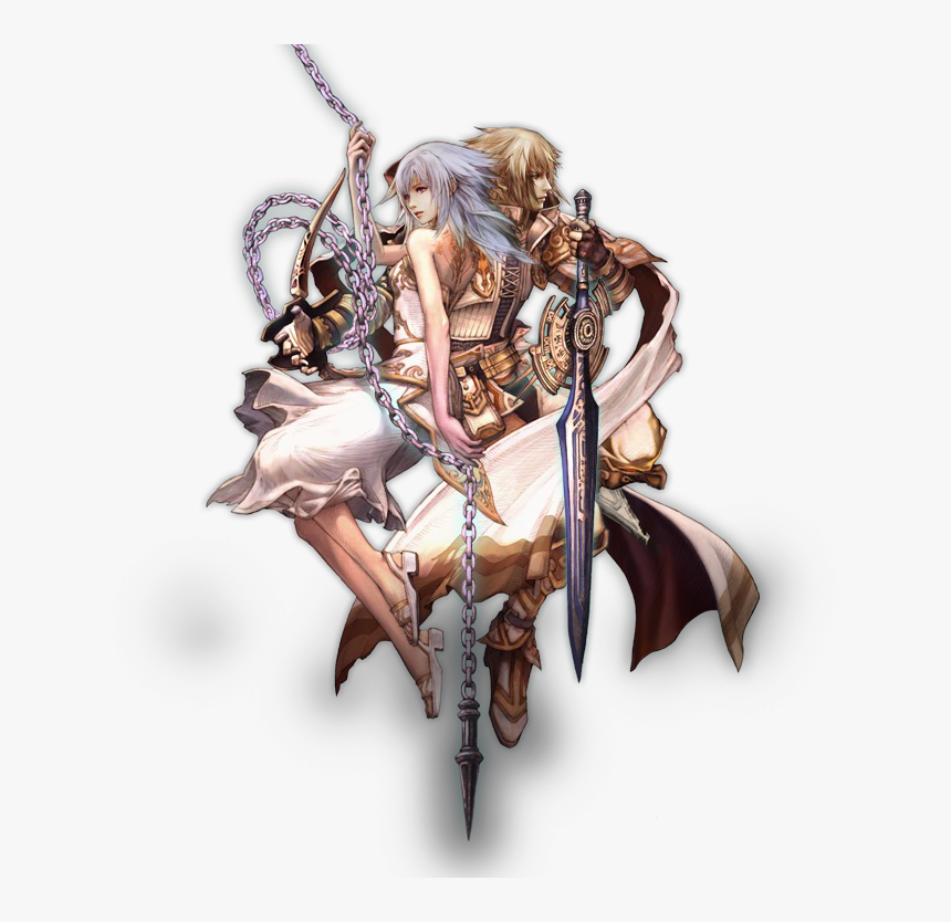 Pandora's Tower Aeron And Elena, HD Png Download