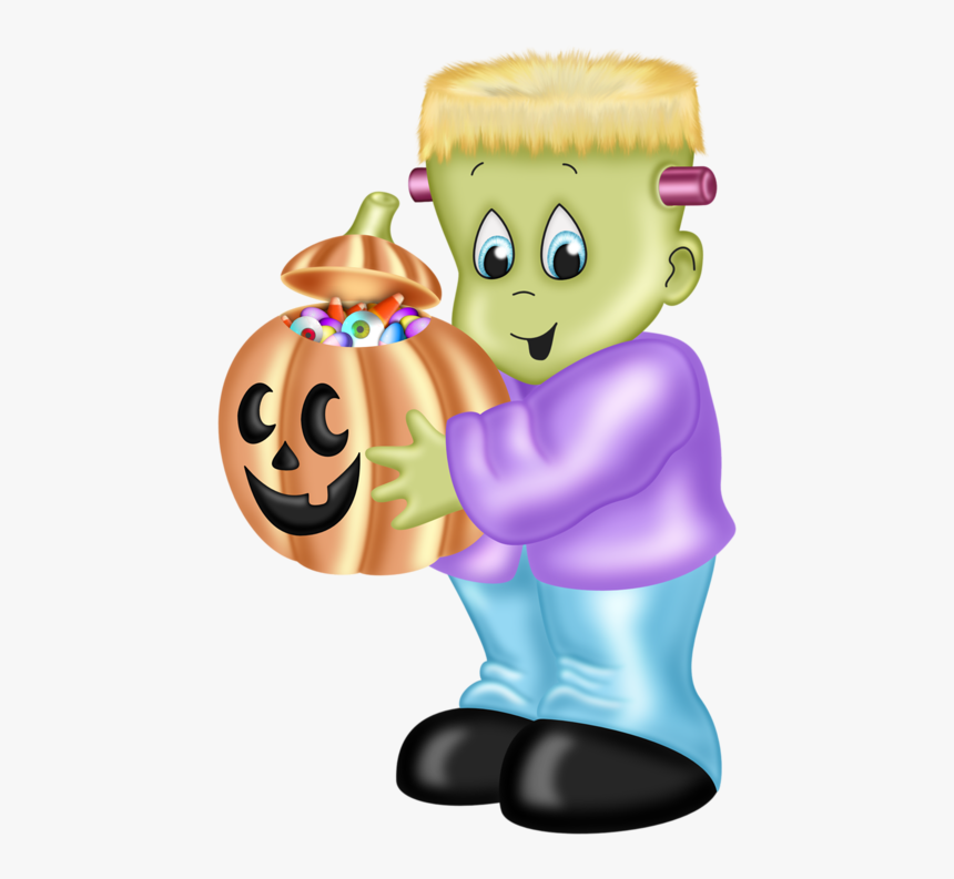 Frankenstein Clipart Baby - Cartoon, HD Png Download