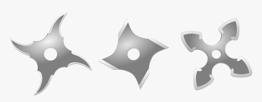 Ninja Weapons Png, Transparent Png