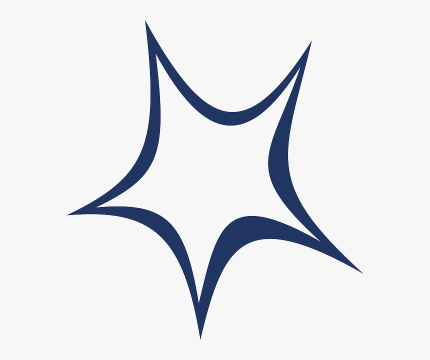 Transparent Penny Clipart Png - Star Clipart Blue, Png Download
