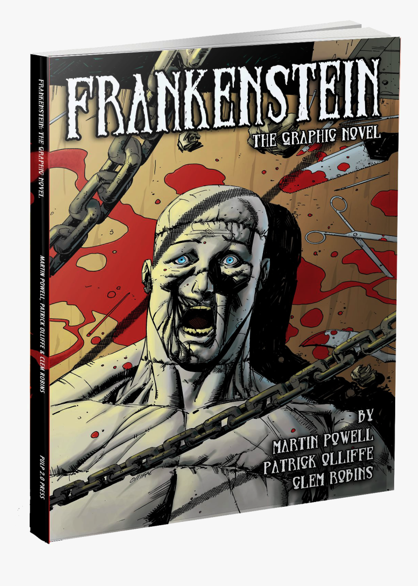 Mary Shelley Frankenstein Graphic Novel, HD Png Download