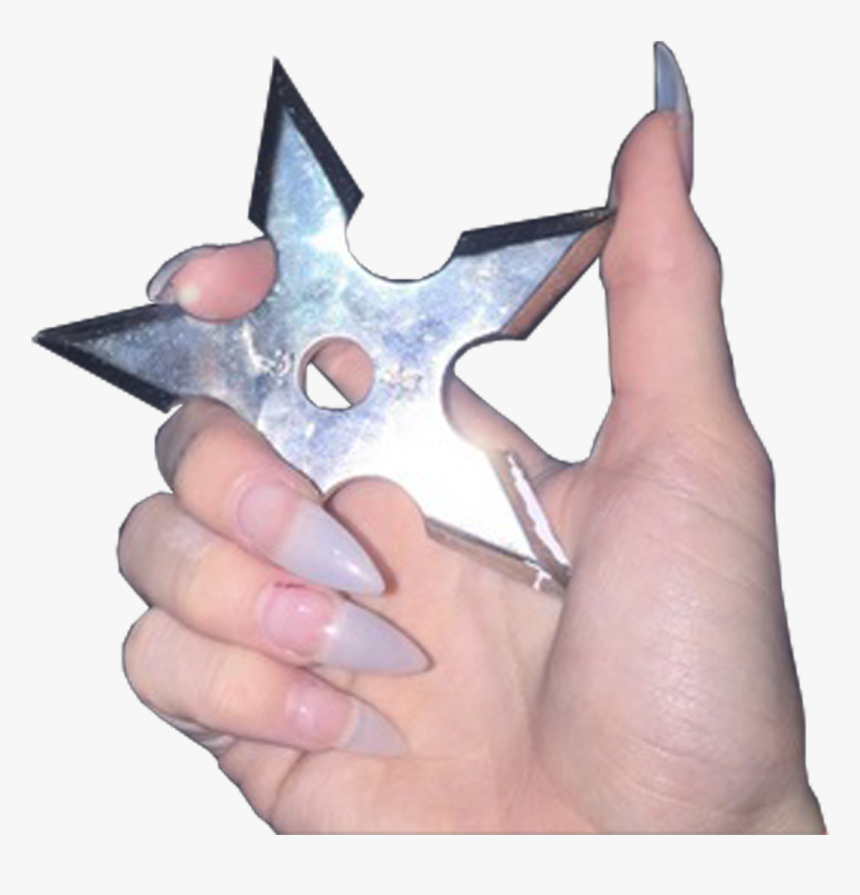 Aesthetic Ninja Star Girl, HD Png Download