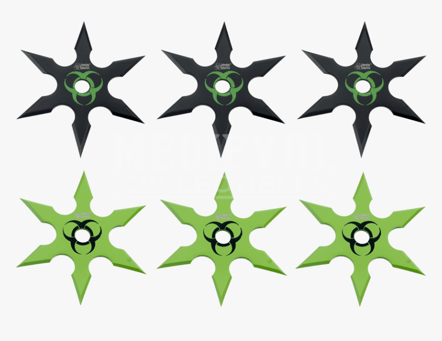 Ninja Stars Png - Weapon, Transparent Png