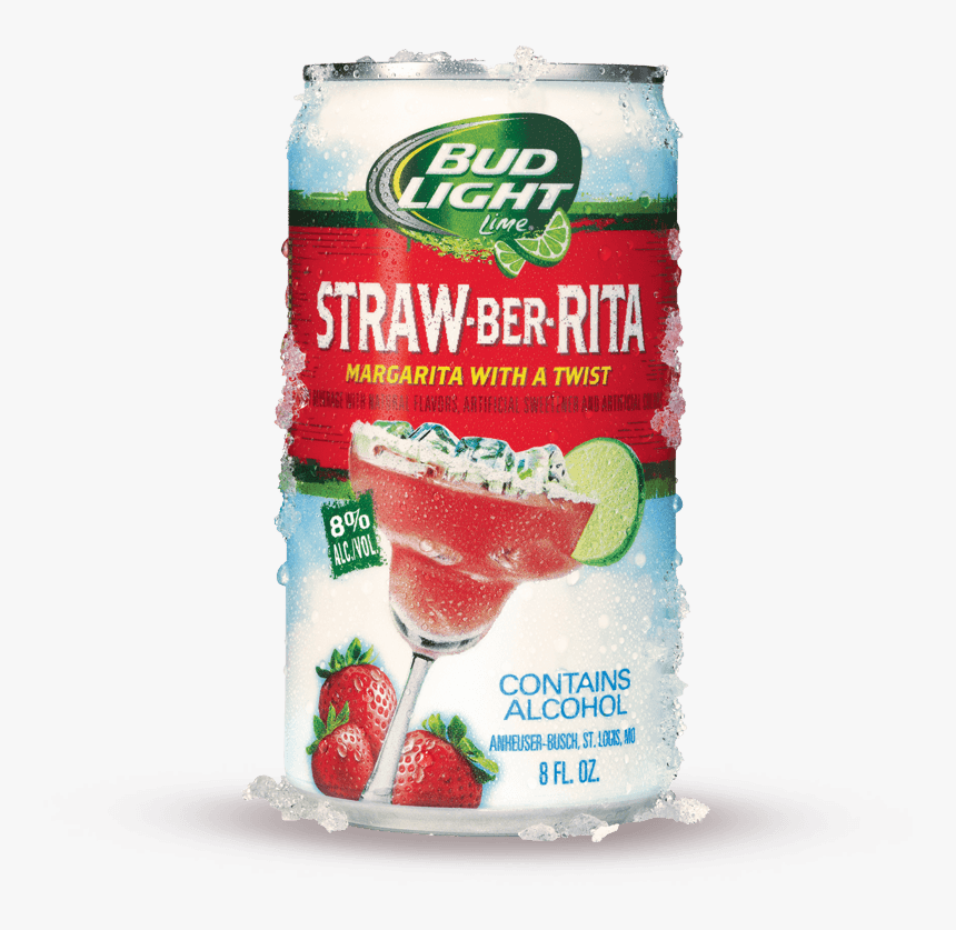 Strawberry Rita Bud Light, HD Png Download