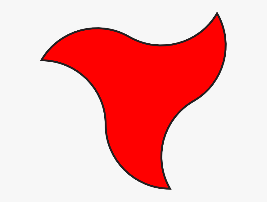 Red Ninja Star Clip Art - Clipart Coloured Ninja Stars, HD Png Download