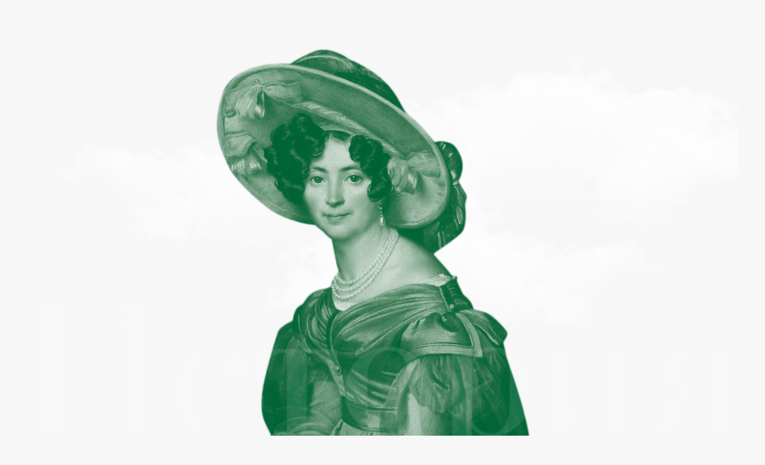 Transparent Soviet Hat Png - Portrait Of Zinaida Volkonskaya, Png Download