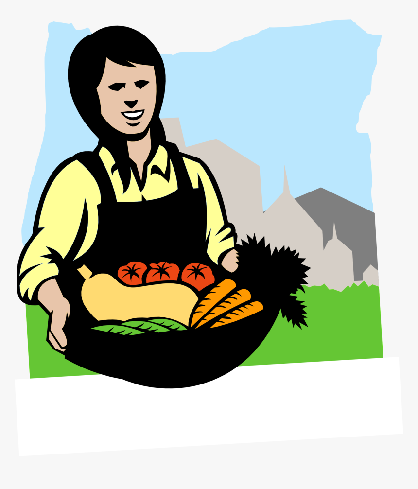 Women In Agriculture Clipart, HD Png Download